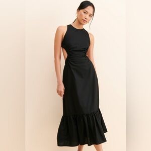 NWT ASTR The Label Open Back Maxi Dress